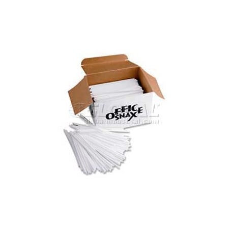 Office Snax Office Snax OFXSTR5 - Stirrers, 5"L, Plastic, 1,000/Box, White OFXSTR5